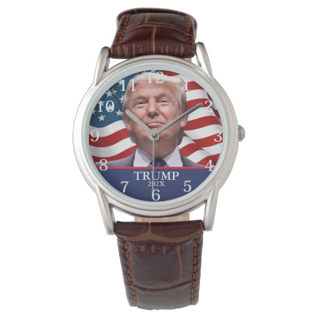 Donald Trump Personalised Name Watch (Front)