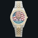 Donald Trump Personalized Name Watch<br><div class="desc">Donald Trump Photo - President Pinback Button</div>