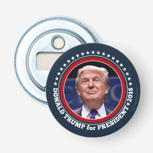 Donald Trump Photo - President 2016 Bottle Opener