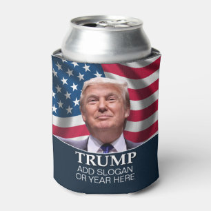 Donald Trump Photo - President 2024 Can Cooler