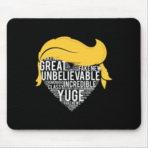 Donald Trump Phrases And Sayings Valentines Day T Mouse Pad