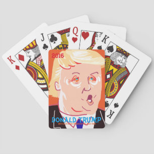 Donald Trump. Playing Cards