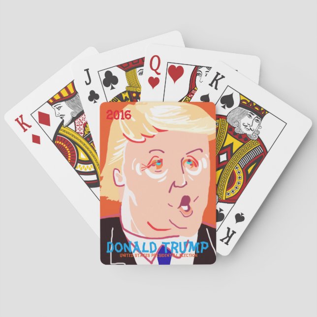 Donald Trump. Playing Cards (Back)