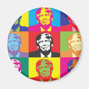 Donald Trump Pop Art Magnet