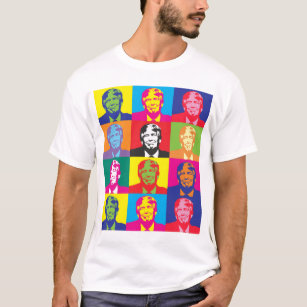 Donald Trump Pop Art Men's Basic T-Shirt