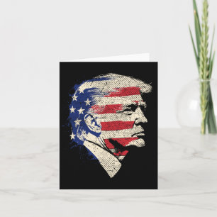 Donald Trump Portrait Card