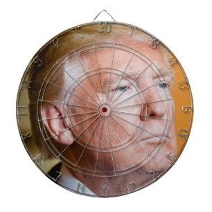 Donald Trump Portrait Dartboard