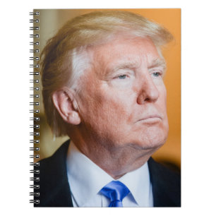 Donald Trump Portrait Notebook