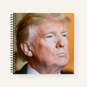 Donald Trump Portrait Notebook