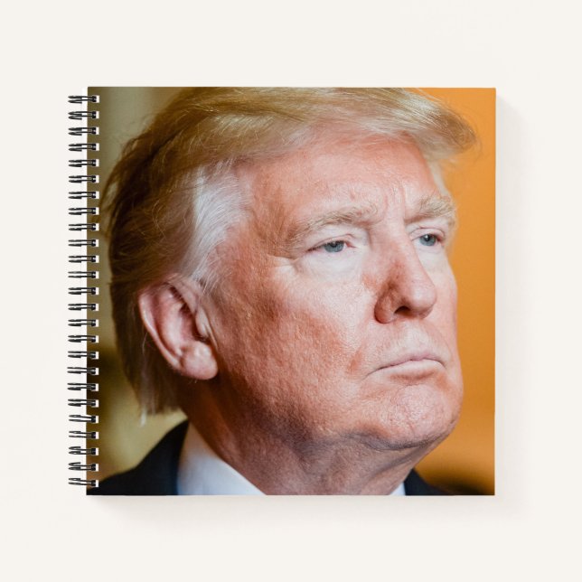 Donald Trump Portrait Notebook (Front)