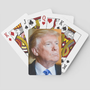 Donald Trump Portrait Playing Cards