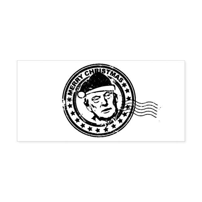 Donald Trump Postal Mail Art Self-inking Stamp (Design)