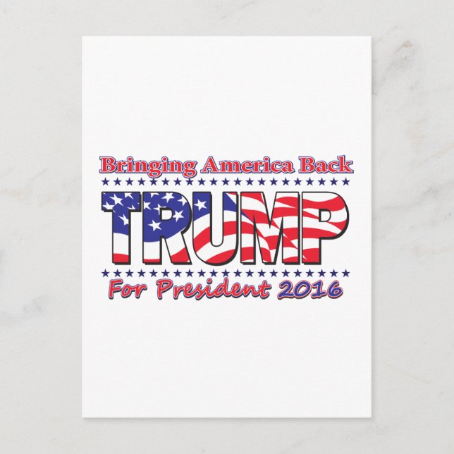 Donald Trump Postcard (Front)