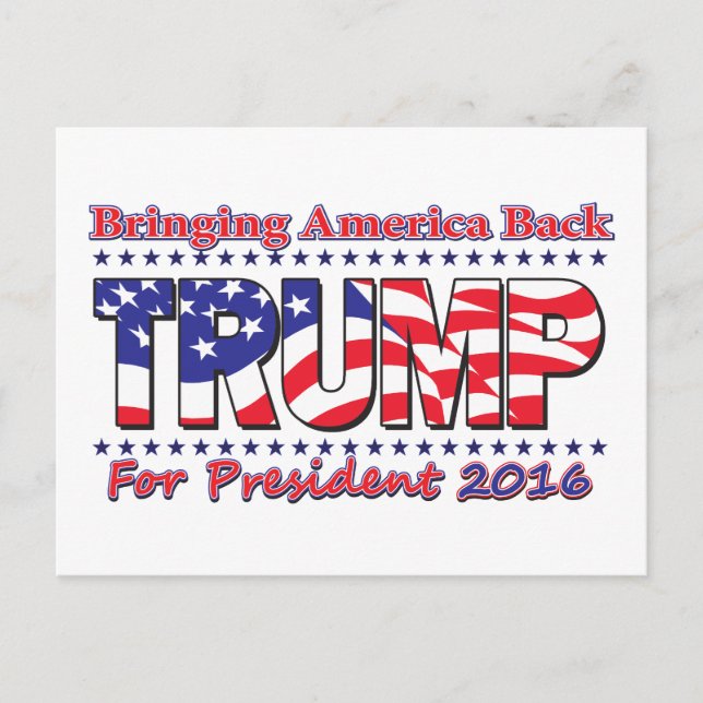 Donald Trump Postcard (Front)