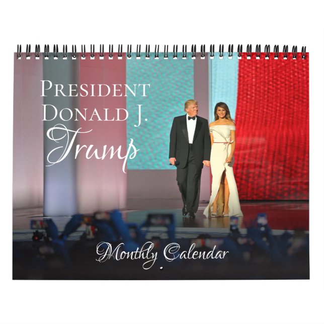 Donald Trump Presidency 2025 Calendar Monthly Wall (Cover)