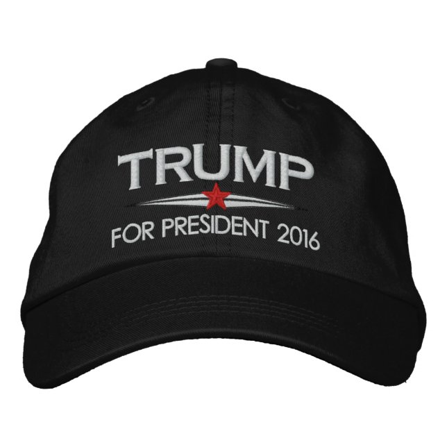 Donald Trump - President 2016 Embroidered Hat (Front)