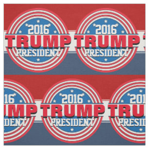 Donald Trump President 2016 Fabric