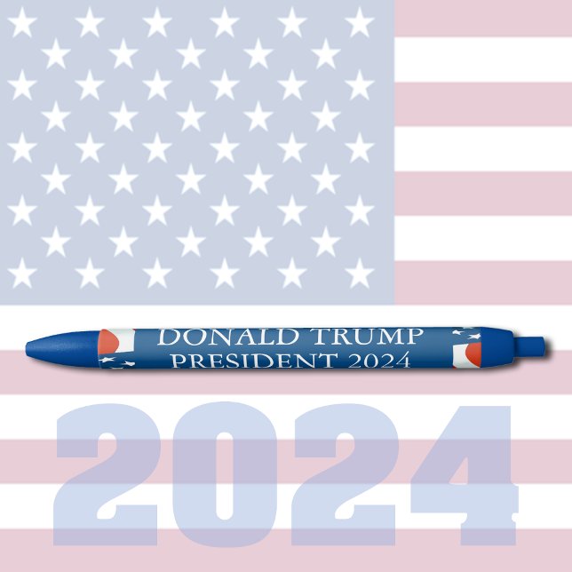 Donald Trump President 2024 Black Ink Pen (Donald Trump President 2024)