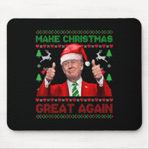 Donald Trump President 2024 Election Gifts Uni-adu Mouse Pad