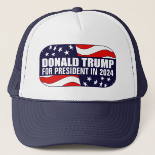 Donald Trump President 2024 Trucker Hat