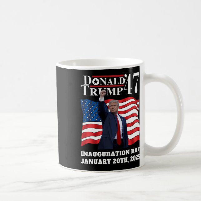 Donald Trump President Inauguration Day 2025 Victo Coffee Mug (Right)