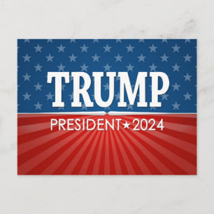 Donald Trump - President  Postcard