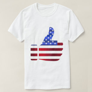 Donald Trump President Thumbs Up Illustration T-Shirt