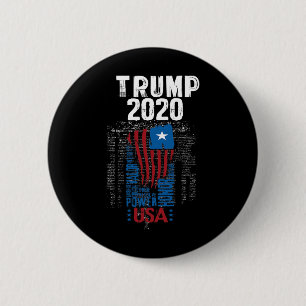 Donald Trump Presidential Election Republican Supp 6 Cm Round Badge