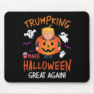 Donald Trump Pumpkin Trumpking Make Halloween Grea Mouse Pad