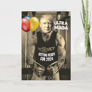 DONALD TRUMP PUMPOED UP BIRTHDAY CARDS