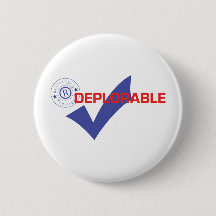 Donald Trump Registered Deplorable Button
