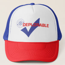 Donald Trump Registered Deplorable Trucker Hat