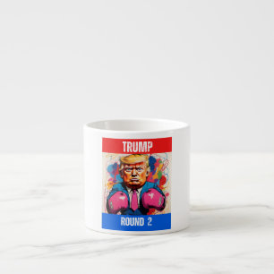 DONALD TRUMP - ROUND 2 ESPRESSO CUP