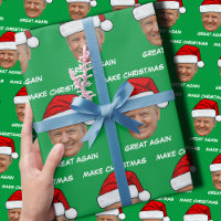 Donald Trump Santa hat Make Christmas Great Again