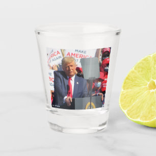 Donald Trump Shot Glass