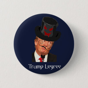 Donald Trump Simon Legree 6 Cm Round Badge
