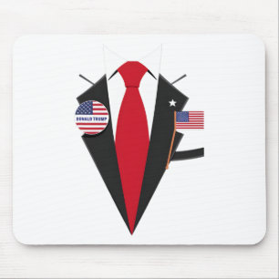 Donald Trump Suit And Tie Halloween Costume 1 Mouse Pad