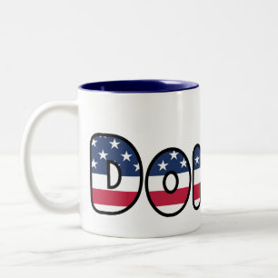 Donald Trump Support USA President 2016 Two-Tone Coffee Mug