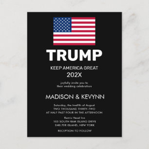Donald Trump Take America Back Election Postcard