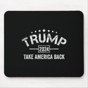 Donald Trump Take America Byck 4th Of July Electio Mouse Pad