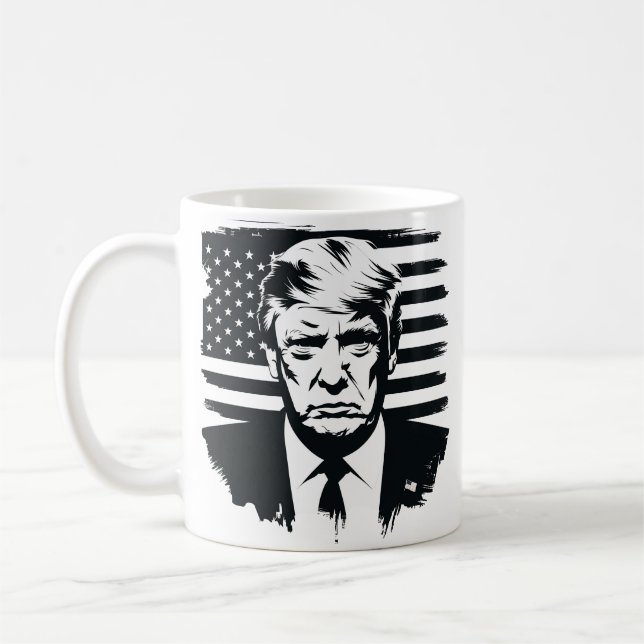 Donald Trump "The General" ' / '47' Coffee Mug (Left)