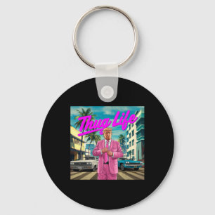 Donald Trump Thug Life  Key Ring