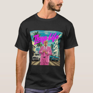 Donald Trump Thug Life  T-Shirt