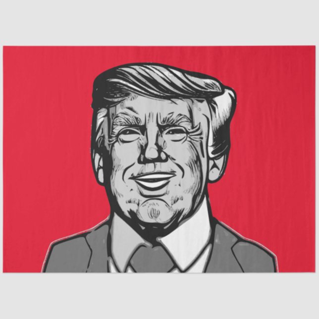 DONALD TRUMP TISSUE PAPER (Front)