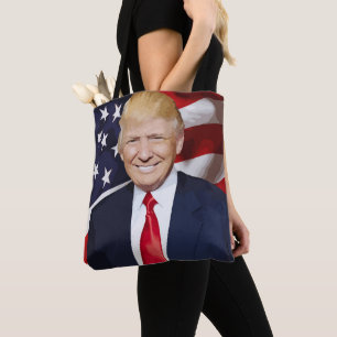 DONALD TRUMP TOTE GIFT FOR HER BAG