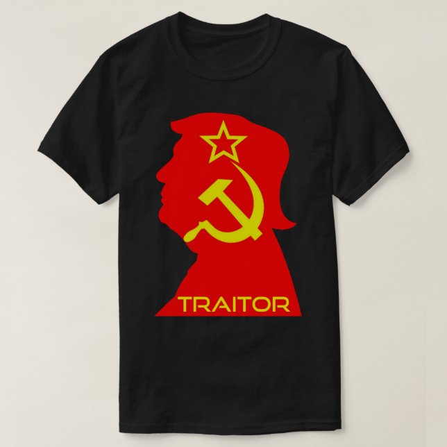 Donald Trump - Traitor Sticker.png T-Shirt (Design Front)