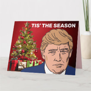 DONALD TRUMP TREMENDOUS TIMES BIG CHRISTMAS CARD