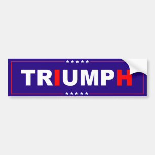 Donald Trump Triumph Bumper Sticker