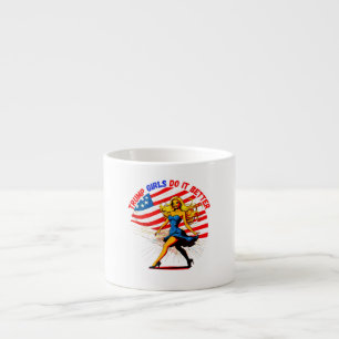 DONALD TRUMP- TRUMP GIRLS DO IT BETTER ESPRESSO CUP