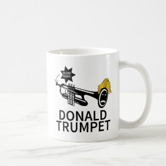 Donald Trump Trumpet Funny Coffee Mug